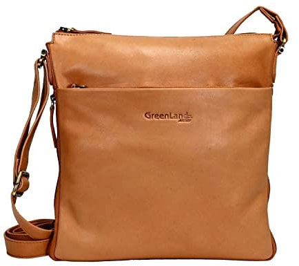 Greenland Nature Nature Umhängetasche Leder 28 cm