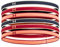Under Armour Womens Headbands Damen Ua Mini-Haarbänder – 6Er-Pack, Dpg, 1286016, OSFA