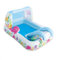 Intex 57447NP - Aufblasbarer Play Center Rosa Wal & Freunde, Vinyl, Mehrfarbig, 229x147x107 cm