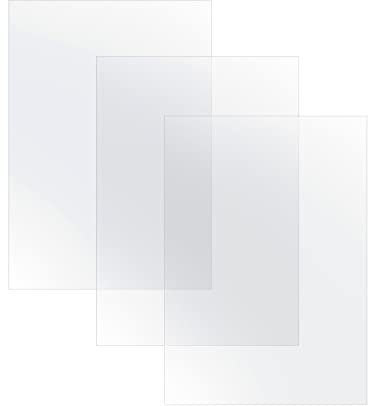 Chitu Systems 3 Packungen nFEP Folien Trennfolien für Mars 4 max/Saturn/Saturn S/Photon Mono X/X2/X 6k/X 6Ks/M3 Plus 8,9 & 9,25 Inches 3D-Drucker, 260 x 185 mm Dicke 0,127 mm