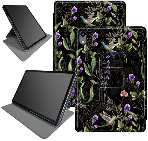 Étui pour iPad Air 3 (3e génération) 10,5 2019/iPad Pro 10,5 2017, support pliable rotatif à 360 degrés, plusieurs angles de vue avec mise en veille/réveil automatique