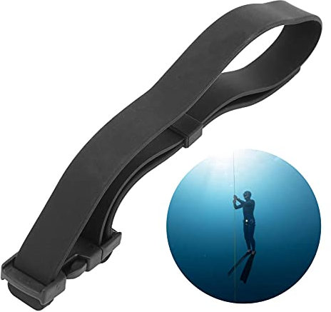 Diving Knife Straps,Quick Release Diving Knifes Belt,High Elasticity Rubber Knife Bands Adjustable Kayak Thigh Straps Snorkeling Replacement with ABS Button for Diving,Snorkeling,Free Diving