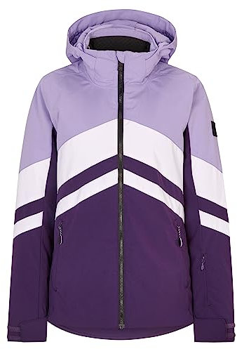 Ziener Damen TELIA Ski-Jacke/Winter-Jacke | warm, atmungsaktiv, wasserdicht, dark violet, 44