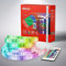 BRILONER – 4m LED Strip RGB, USB LED Streifen, Deko Lichterkette, Leiste, Band, Buntes Licht und Effekte, Kürzbar, Dimmbar, Fernbedienung