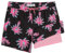 MaaMgic Maillot de Bain pour Hommes avec Compression Short de Bain 2 en 1 | 5.5 Séchage Rapide Short de Natation décontracté Boardshorts avec Pantalon intérieur et Poche,Noir Rose Cocotiers,XL