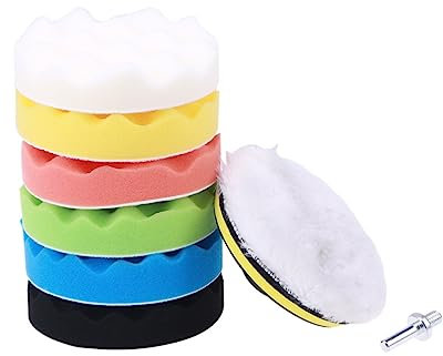 SHERCHPRY 8-teiliges Auto-detailing-bürstenset Starke Orbent-auto-reinigungsschwämme Auto-waschset