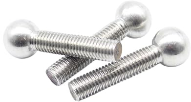Vite a testa sferica in acciaio inossidabile 304 / Vite a ricircolo di sfere/Bullone for staffa rotante universale con estremità a sfera (Size : 5pcs M8X45X12)