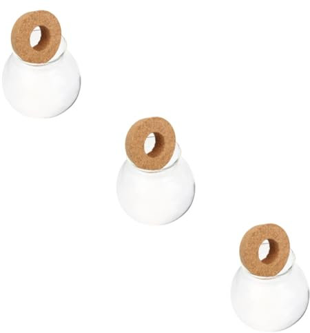 CAXUSD 3stücke Desktop Hydroponic Vase Elegante Glasvase Für Wasserpflanzen Für Tischdekoration Im Büro Und Zuhause Inklusive Korkstopfen Für Monstera Und Andere Pflanzen