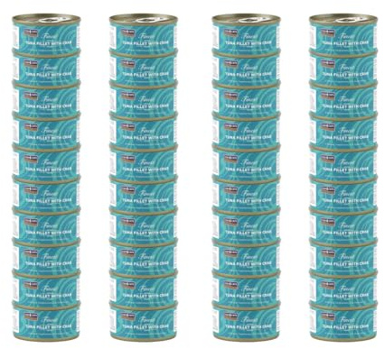 Fish4Cats Finest Wet Cat Food Tuna Fillet with Crab Multipack (40 x 70g Tins)