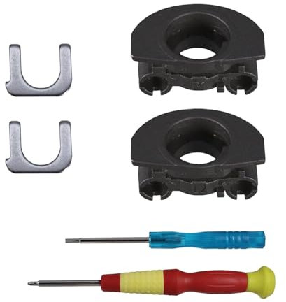 Adhiper WH-1000XM4 Hinge Swivels + U Shaped Metal Hinge Lock Grove Replacement for Sony WH-1000XM4 Headphone,Replacement Parts Accessories Hinge Spins(Black)