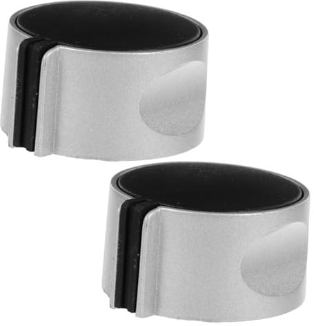 Homoyoyo 2pcs Stainless Steel Stove Knobs Replacement for Gas Cooktops and Ovens Durable Cookware Control Knobs for Home Restaurant and Hotel Use