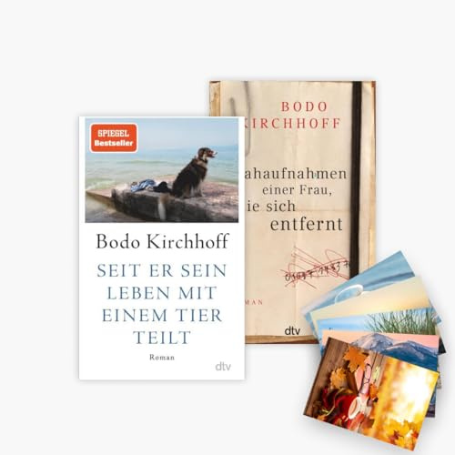 Seit er sein Leben mit einem Tier teilt + Nahaufnahmen einer Frau + 1 exklusives Postkartenset