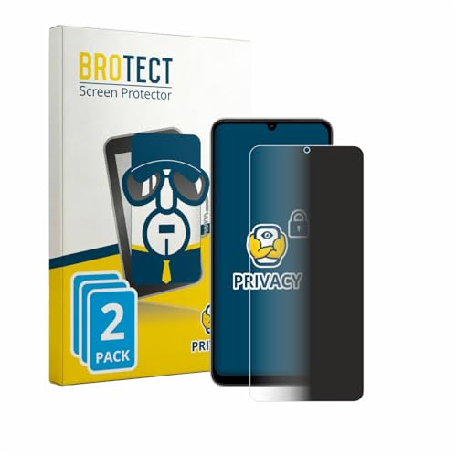 BROTECT 2 Stück Anti-Spy Blickschutzfolie für Vivo Y11 2026 Privacy Screen Protector [Displayschutz-Folie, Sichtschutz, Blaulichtfilter]