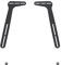 PureMounts PM-Sound-A - Universelle Soundbar Halterung für VESA 200x100-600x400, Max. 15kg, Stahl, Wandmontage, Schwarz