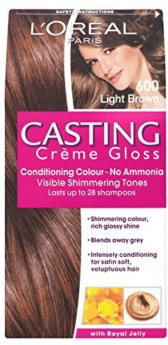 3 x L'Oreal Paris Casting Creme Gloss Conditioning Colour 600 Light Brown