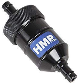 HMParts ATV/Quad Universal Performance Benzinfilter SCHWARZ
