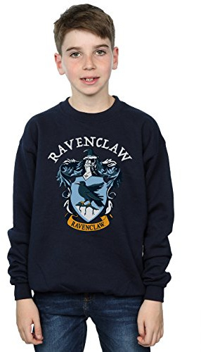 Harry Potter Boys Ravenclaw Crest Sweatshirt Navy Blue 7-8 Years