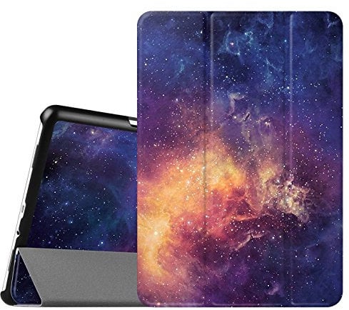 FINTIE Hülle für Samsung Galaxy Tab A 9.7 Zoll T550N / T555N Tablet-PC - Ultra Schlank Superleicht Ständer SlimShell Cover Schutzhülle Etui mit Auto Schlaf/Wach Funktion, Die Galaxie