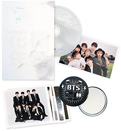 BTS 3rd Mini Album - In The Mood For Love PT.1 [ WHITE Ver. ] CD + Photobook + Photocard + FREE GIFT / K-POP Sealed