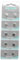364 Silver Oxide Watch Batteries (10 pack) sr621sw 1.55v
