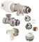 SOMATHERM FOR YOU, Kit robinet thermostatique équerre inversé 15/21, nickelé, avec té de réglage, purgeur d'air et robinet de vidange, compatible avec tous radiateurs 15/21