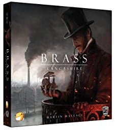 Asmodee Funforge Brass Lancashire – Gesellschaftsspiele – Brettspiel – Strategiespiel – Spiel für Erwachsene und Kinder ab 14 Jahren – 2 bis 4 Spieler – französische Version