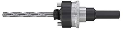 Fischer Adapter für Lochfräser, 1 Stück, Elektrowerkzeuganschluss 9 mm Durchmesser, 532057
