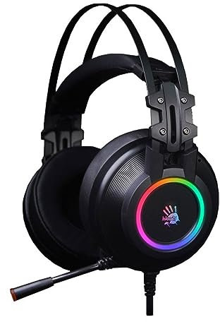 Bloody G528C RGB USB 7.1 Gaming Headset with Mic Black