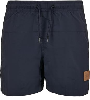 Urban Classics Jungen Badehose Boys Block Swim Shorts Navy 146/152