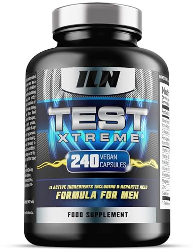 Test Xtreme - Booster Supplements for Men with Zinc - Natural and Safe for Men - Zinc and Magnesium Booster (240 Capsules)
