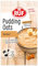 RUF Pudding Oats Karamell, harmonische Mischung aus Karamellpudding und Vollkorn-Haferflocken, ohne Zucker, mit Agavendicksaft gesüsst, 1 x 64g Beutel