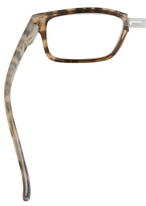 (Must Buy Both Eye) Tortoise-Left Eye +0.75 Reading Glasses with Different Strength for Each Eye