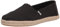 TOMS Women's Alpargata Rope Classic Loafer Flat, Total Black, 5 UK