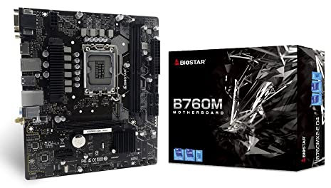 Placa Base Biostar B760MX2-E D4 Intel B760 LGA 1700