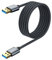 SUNGUY Cavo USB 3.0 Maschio Maschio 2m, Cavo USB A Maschio a A Maschio Cavo USB 3.0 5Gbps per Raffreddamento PC Portatile, Dischi Rigidi, Computer, Lettore Blu-Ray, DVD