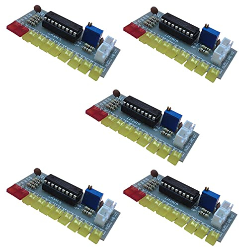 KVSERT 5 x LM3915 Audio-Füllstandsanzeige, DIY-Set, 10 , Audio--Analysegerät, Füllstandsanzeige, Elektoronik-Löten
