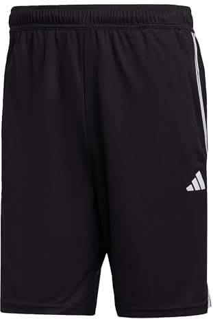 Adidas Herren Train Essentials Piqué 3-Stripes Training Shorts, Black/White, 3XL