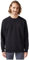 Wrangler Men's Sign Off Crew Sweatshirt, Black, XXL