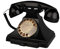 Telefono fisso retrò, telefono antico con cavo, stile vintage, quadrante rotante anni '30, telefono decorativo per la casa, vecchio stile, telefoni per anziani, telefoni rotanti di base per