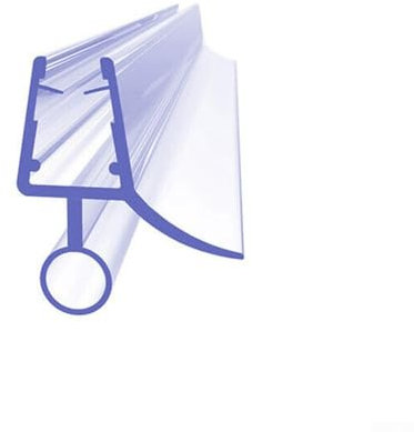 Zoegneer 2 guarnizioni in gomma trasparente per box doccia e box doccia (6 mm)