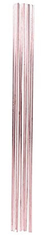 SBTRKT 10 pièces Baguettes de Soudure, 1.3x3.2 * 400mm Baguettes de Soudure en Or Laiton cuivre Platine Bijoux for Outils de soudage