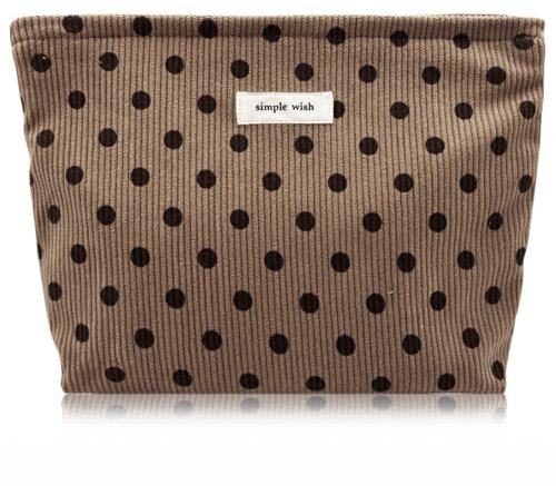 Torytoe Kosmetiktasche, Kulturtasche Segeltuch Mäppchen Make Up Schminktasche Gewebt Kariert Waschtasche Travel Cosmetic Organizer Kulturbeutel Kosmetikbeutel Reisen Kulturtasche für Damen, Weiß