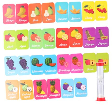 Toyvian 1 Satz Trainingskarte Spielzeuge Aufklärung Karten Lernspielzeug Passende Erinnerungskarten Für Kinder Anerkennungskarten