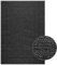 vidaXL Teppich ZIZUR Anthrazit 140x200cm Jute-Optik Indoor und Outdoor, Fußmatte, Bodenteppich, Teppichboden, Bodenmatte, Flächenvorleger