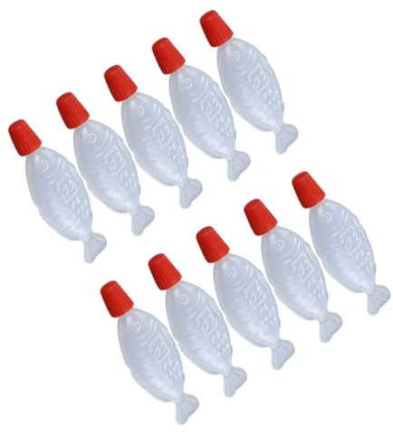 OFFSCH 50 Pezzi Barattoli Di Salsa Usa E Getta Vasetto Per Olio Bottiglia Di Salsa Di Soia Contenitore Per Condimenti Vasetto Per Condimenti in Plastica Da Cucina