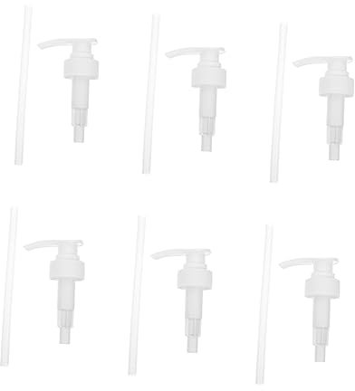 LOLIPPYY 6stücke Universelle Shampoo-pumpen Nachfüllbare Flaschenpumpen Für Lotionen Für Badezimmer Und Küche Effiziente Dosierung Mit Hochwertigem Öffnung