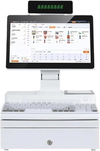 14,1 pollice schermo touch, cassa di pagamento, tastiera, stampante integrata da 58 mm, pacchetto completo, computer POS, POS di fabbrica, cassa per attività commerciali e impieghi professionali