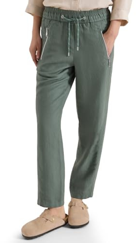 Cecil Damen Slim Leg Leinenmix Hose 3818109