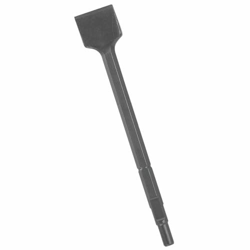 BOSCH HS1815 1-Piece 2 in. x 12 in. Scraping Chisel Tool Round Hex/Spline Hammer Steel
