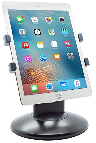 Kantek Tablet-Ständer für Apple iPad, iPad Air, iPad mini, Galaxy Tab (7 Zoll oder 9,7 Zoll), Kindle Fire (7 Zoll oder HD 6) und die meisten Anderen 6 bis 7 Zoll oder 9,7 Zoll Tablets (TS710)